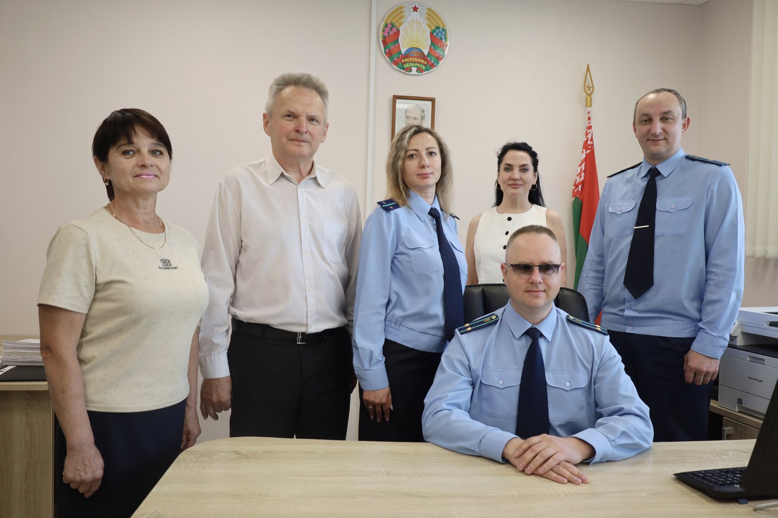 Коллектив прокуратуры Бешенковичского района